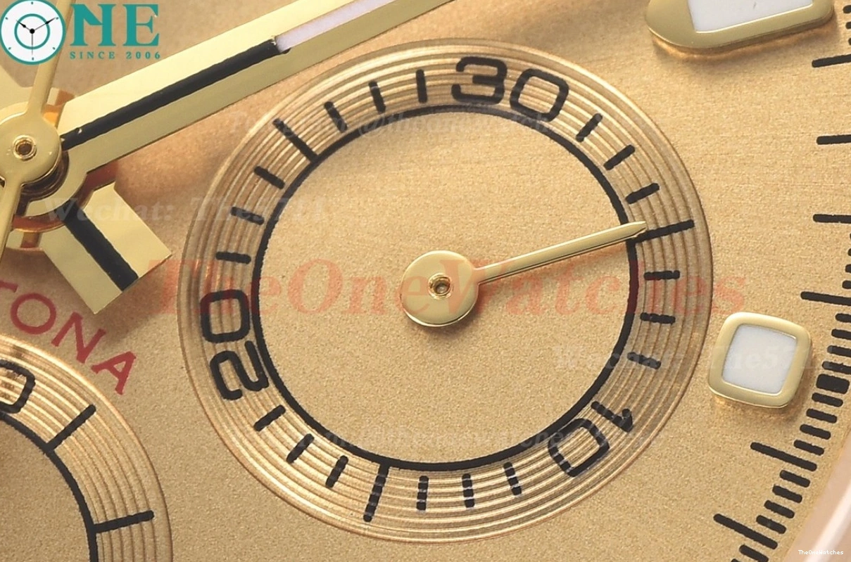 Dial 40mm GDF Gold A3836 YG Daytona YG 0513
